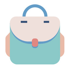 Japanese minimal style baby school bag clean soft.