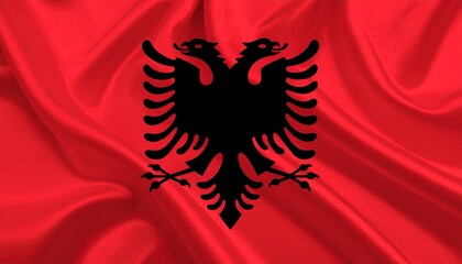 flag of Albania