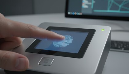 Fingerprint scanner technology for secure access authentication