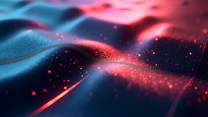 a futuristic abstract texture with a metallic sheen and sci-fi inspiration