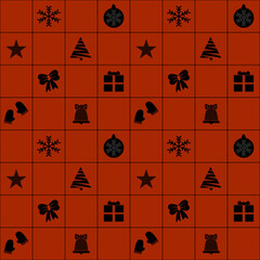 Christmas seamless pattern