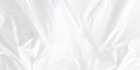 white paper texture with folded crumbled paper, curved and curly paper texture white background, white crumbled and scratched paper banner background with empty space.