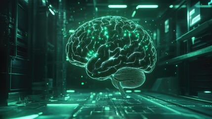 Artificial intelligence brain learning in digital environment