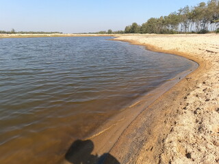 beach in the morning