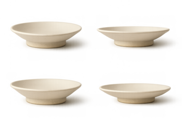 Collection of modern ceramic bowls, perfect for kitchen, dining, and serving, showcasing sleek design and versatility