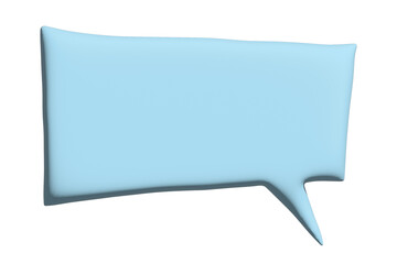 3d speech bubble Blank empty message box Textbox frame for banners, price tags, stickers, design