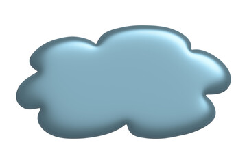 3d speech bubble Blank empty message box Textbox frame for banners, price tags, stickers, design