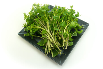 花わさびの皿盛り
