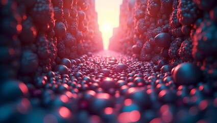 Abstract 3D scene variant