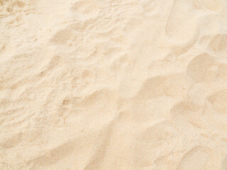 Nature travel background, sand beach close up texture summer desert zen garden coast ocean for...