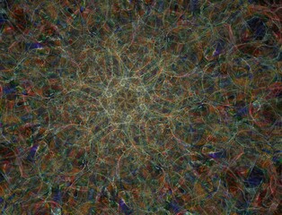 Imaginatory fractal abstract background Image