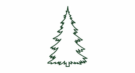Obraz premium Decorated Christmas Tree