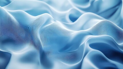 Obraz premium Abstract blue rippling waves fluid elegant texture background