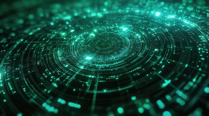 Digital data network connecting global technology infrastructure