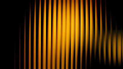 Abstract glowing vertical lines creating dynamic fiery pattern illustration