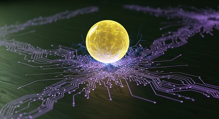 Synergistic circuit sphere, advanced technology intersection connection grid