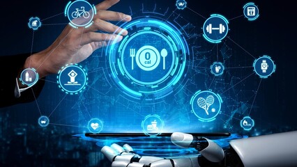 Healthy lifestyle icons show exercise, healthy lifestyle diet, and wellness routine. Healthy lifestyle improves fitness, nutrition, and wellbeing. Funnel