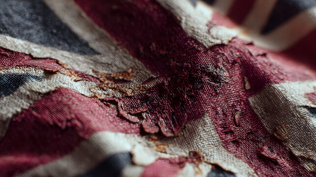 Distressed Union Jack Flag