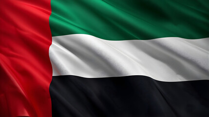UAE Flag Waving
