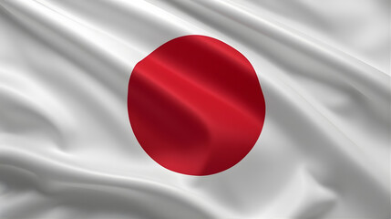 Japanese Flag Waving