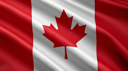 Canadian Flag Waving