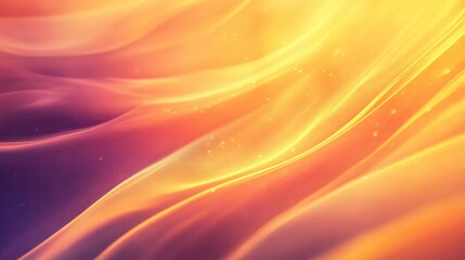Abstract warm flowing waves generating vibrant energy