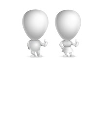 Cute_3D_Couple_Vector_Characters