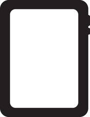 タブレット端末のアイコンイラスト