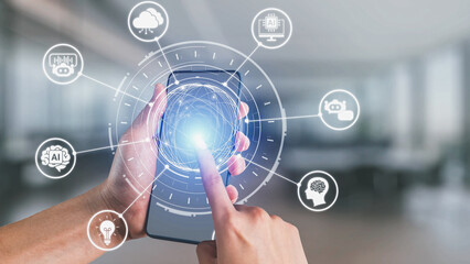 AI Assistant Brain Processor with LLM Technology, Big Data, Machine Learning, Generative AI for Business Support, Future Agentic AI Technology and Artificial Intelligence Prompt Engineering. Spire