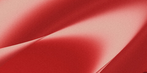 Abstract red and white background with grainy noise
