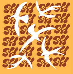 vector illustration of an abstract background