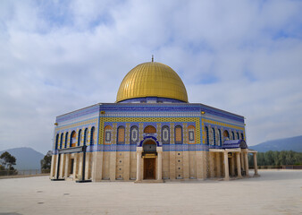 Replica of the Jerusalem Dome of the Rock Mosque