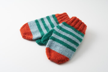 編みもののイメージ 　手袋