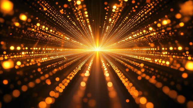 Data stream illuminating digital technology network path