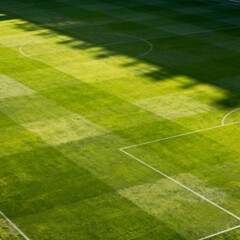 Fototapeta premium corner of a football stadium