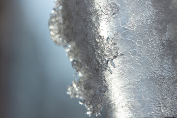 Ice texture