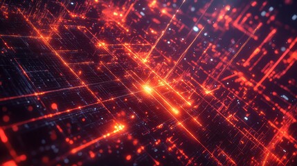 Digital network grid transmitting data and information streams