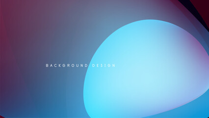 Abstract design features vibrant blue, purple hues. Smooth gradients create flowing shapes, modern aesthetic. Dark background emphasizes color contrasts.