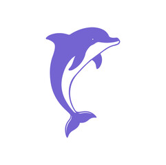 dolphin isolated on white