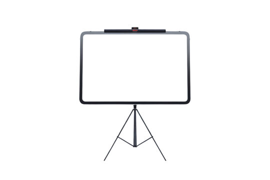 Modern professional studio lighting setup on tripod for photography and videography projects