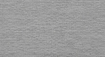 Close-up of textured grey fabric background showcasing fine woven details and soft surface