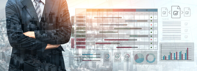 Comprehensive project management dashboard integrates scheduling, progress tracking, and performance analytics to improve workflow efficiency and enhance team collaboration. Parse