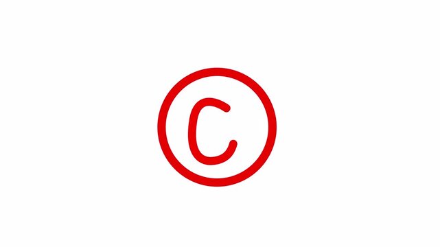 Rating C Student Grade  Animation hand drawn 4k in transparent background