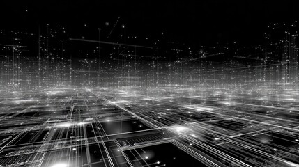 Digital data network connecting global information technology grid