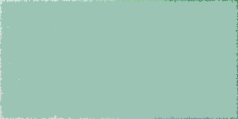 Soft pastel green background with a textured distressed border in muted colors