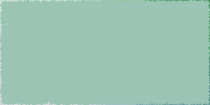 Soft pastel green background with a textured distressed border in muted colors