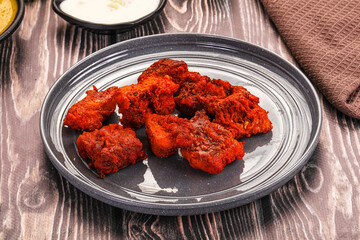 Indian cuisine - hot Fish Tikka