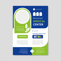 Medical healthcare flyer design