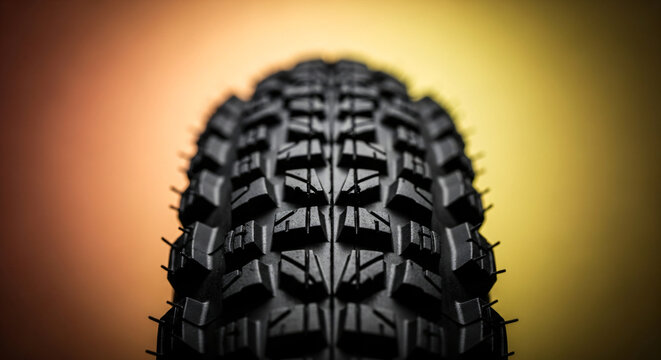 new dark gray bike for teenagers with gear shifting and disc brakes indoors illuminated with red light