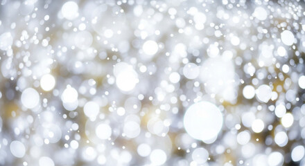 Soft focus bokeh lights abstract background
